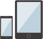 タブレット、スマホ