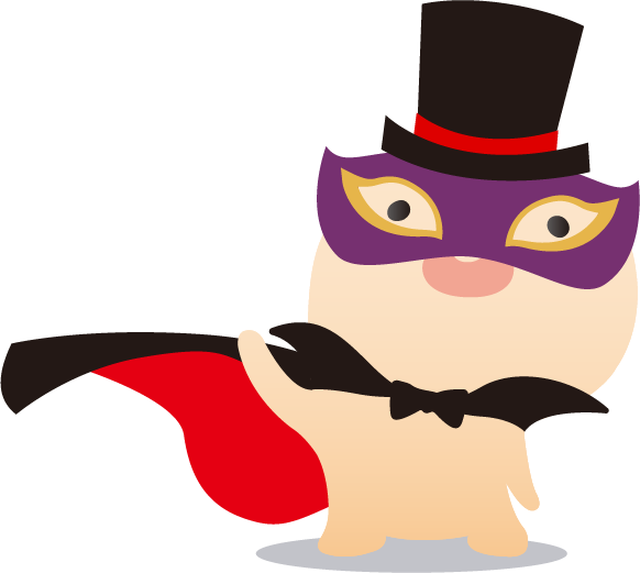 ぴーちゃん仮面