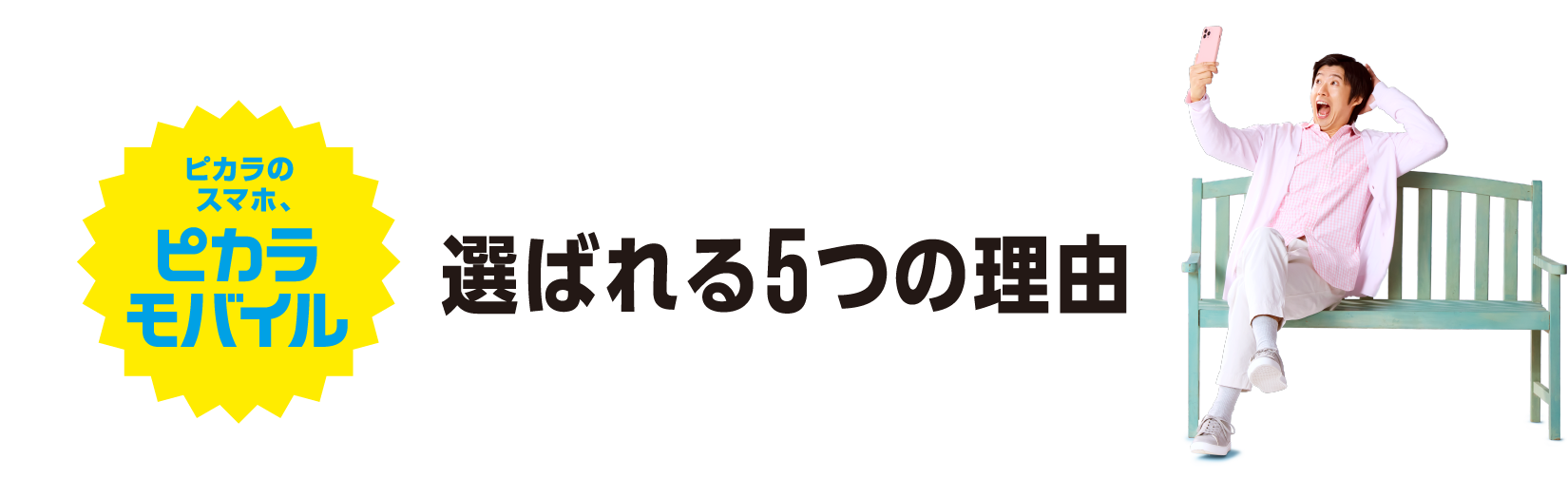 ピカラのスマホ ピカラモバイル/選ばれる5つの理由